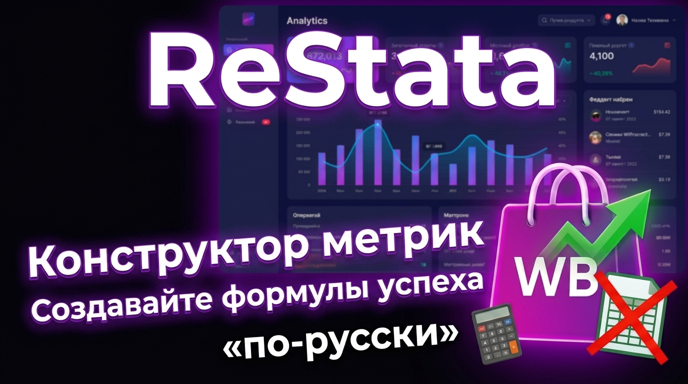 Как считать свои метрики в аналитике маркетплейсов: конструктор формул